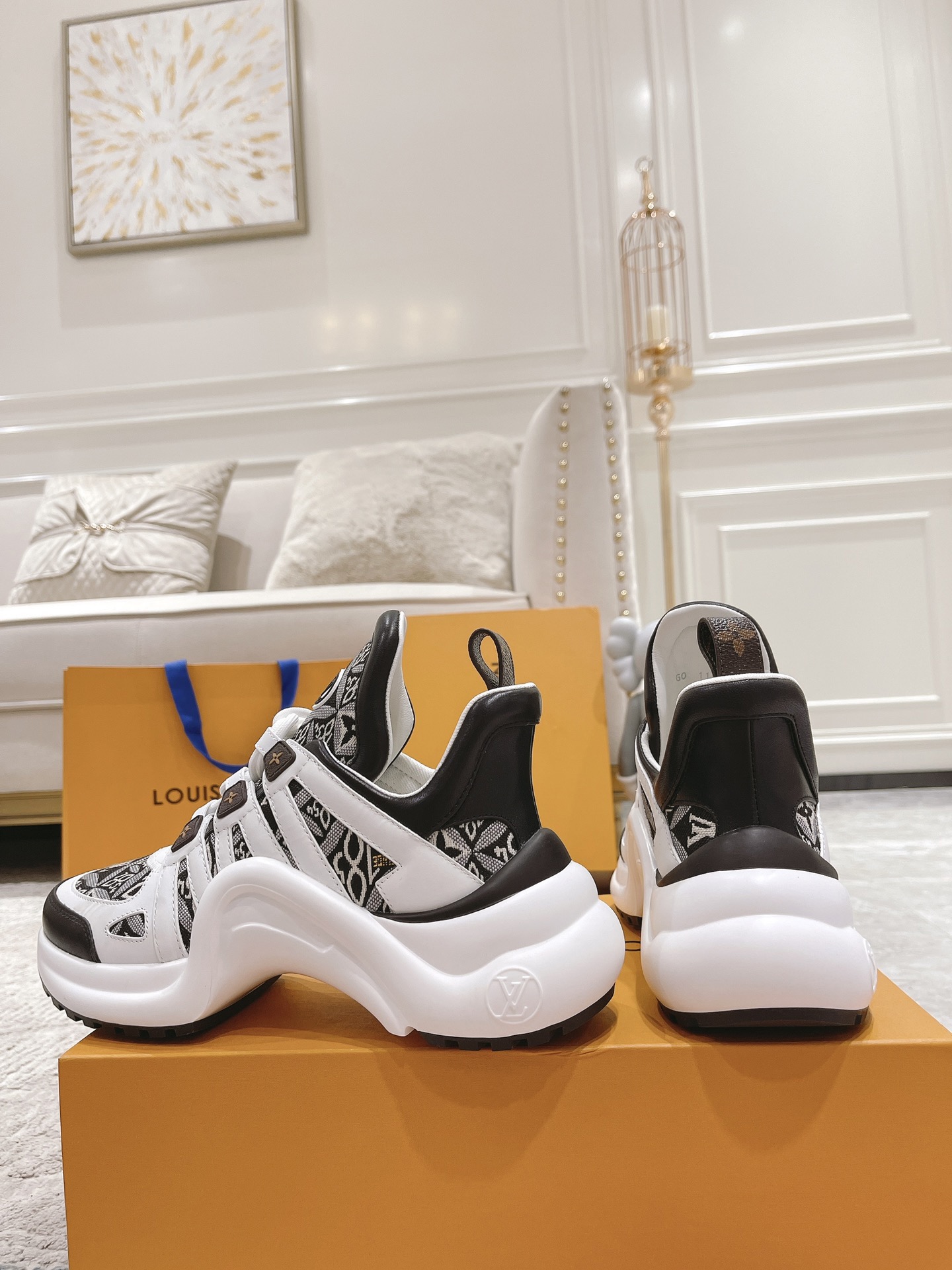 Women L*ouis V*uitton Top Sneaker Maikesneakers