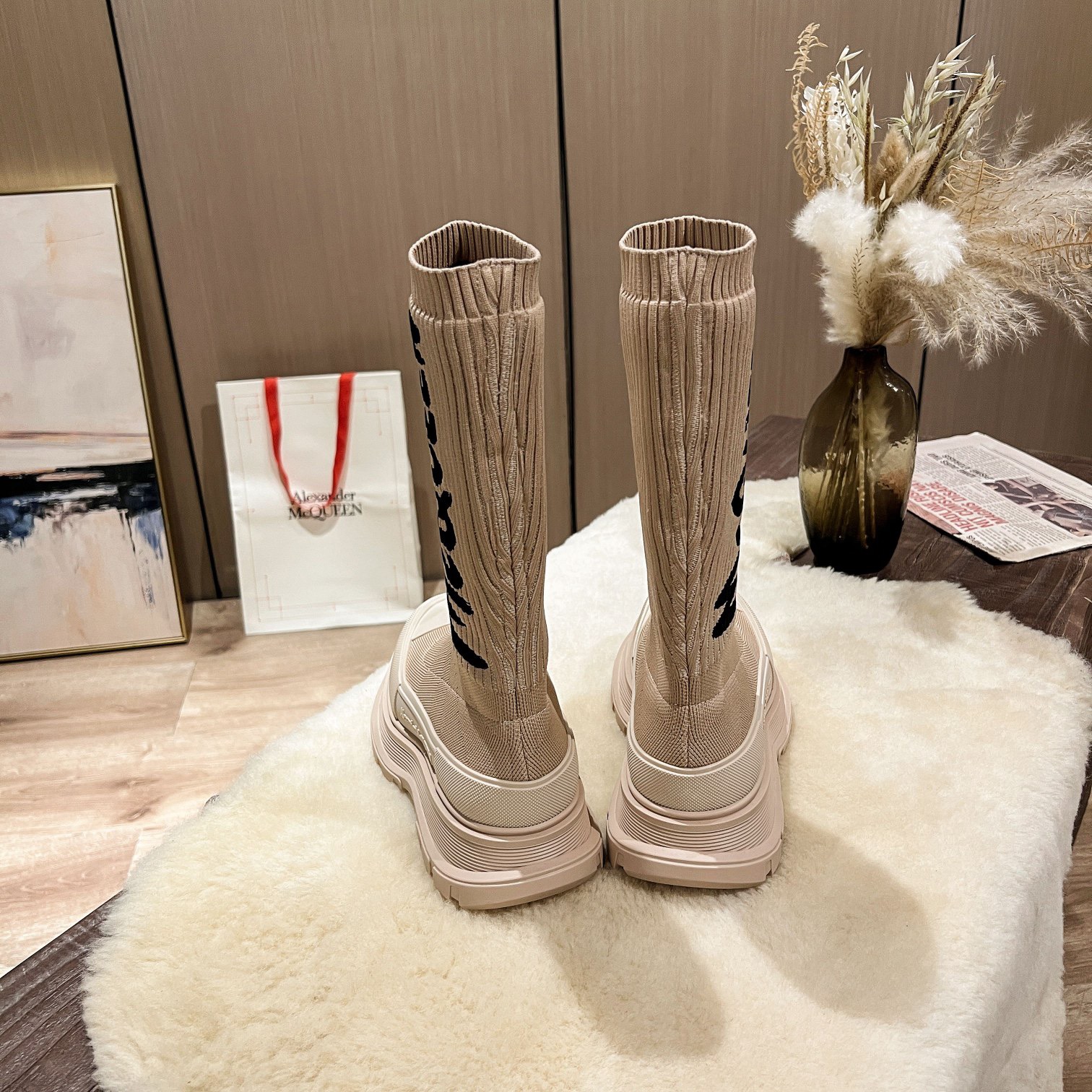 A*exander M*queen boots