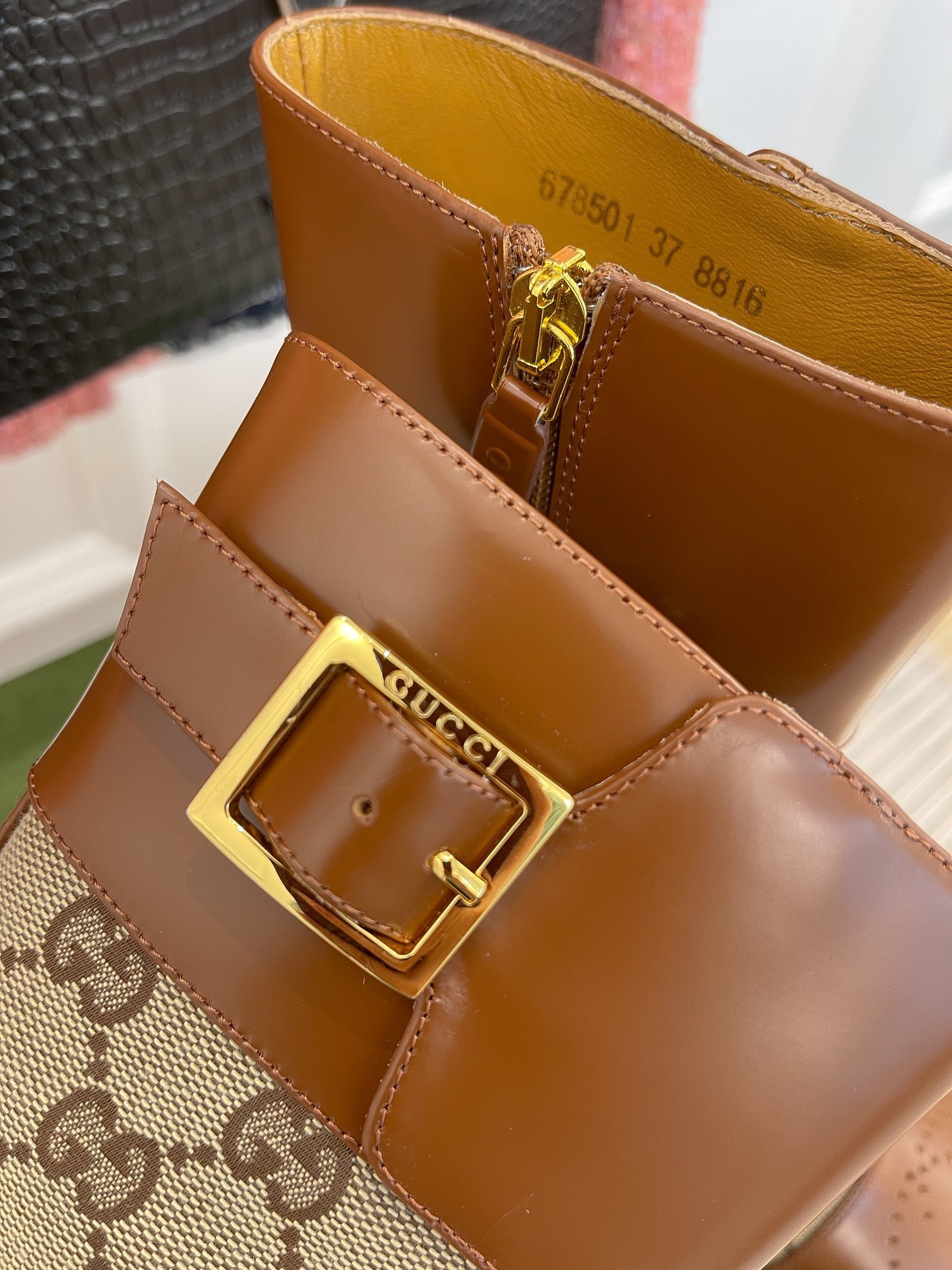 Women G*ucci Top Boots Maikesneakers