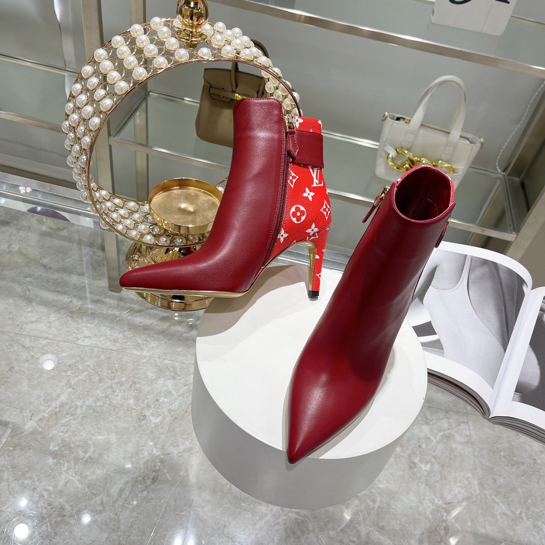 Women L*ouis V*uitton Top Boots Maikesneakers