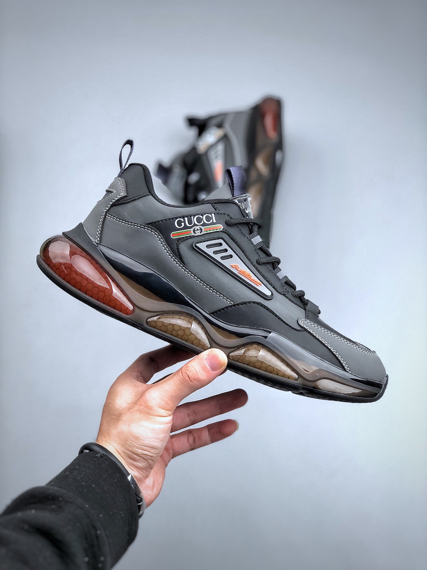 Men G*ucci Top Sneaker