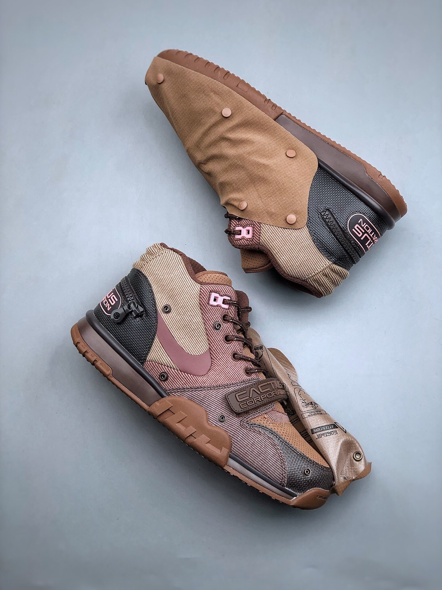 C*ACT.US CORP x Nike Air Trainer 1 Wheat Travis Scott