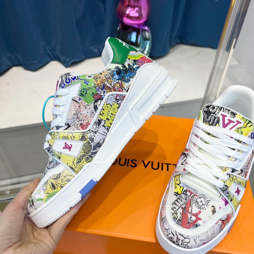 Men Women L*ouis V*uitton Top Sneaker Maikesneakers