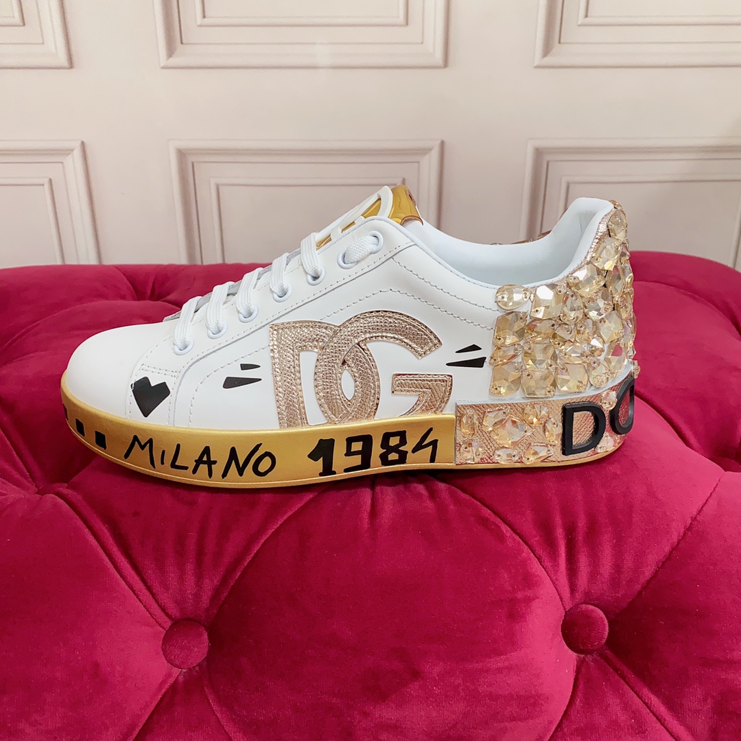 Men Women D*G Top Sneakers