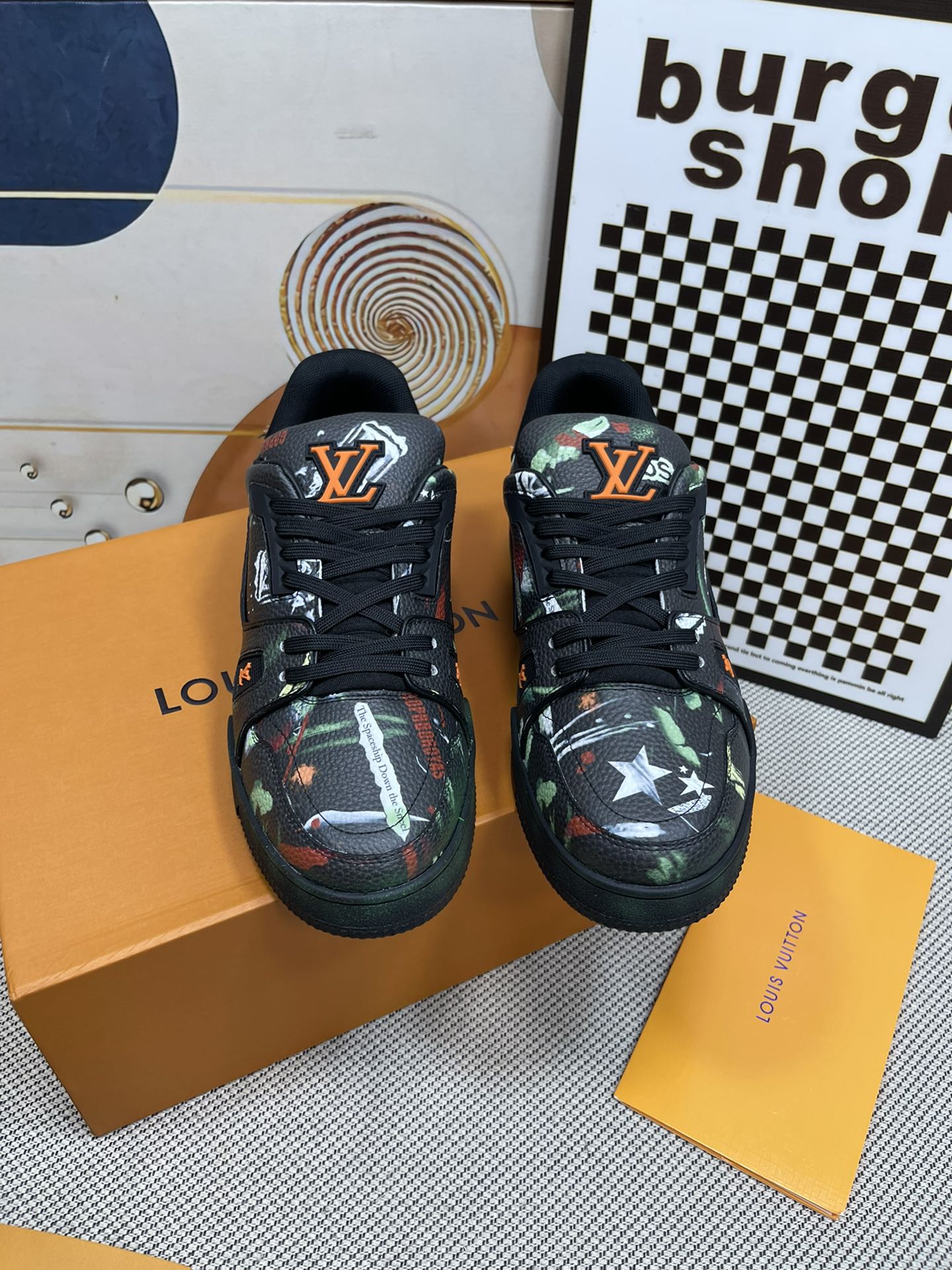 Men L*ouis V*uitton Top Sneaker Maikesneakers