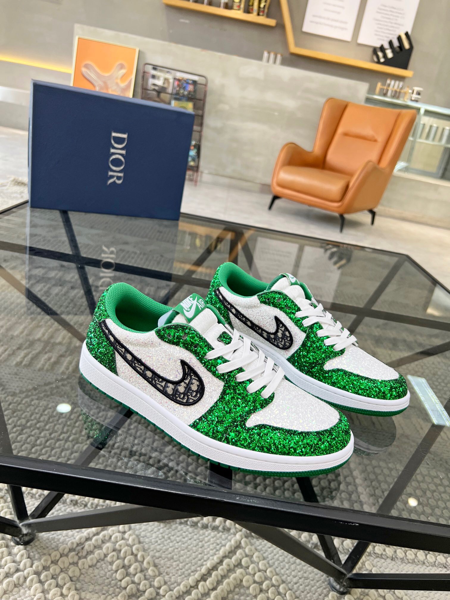 Men D*ior Top Sneakers