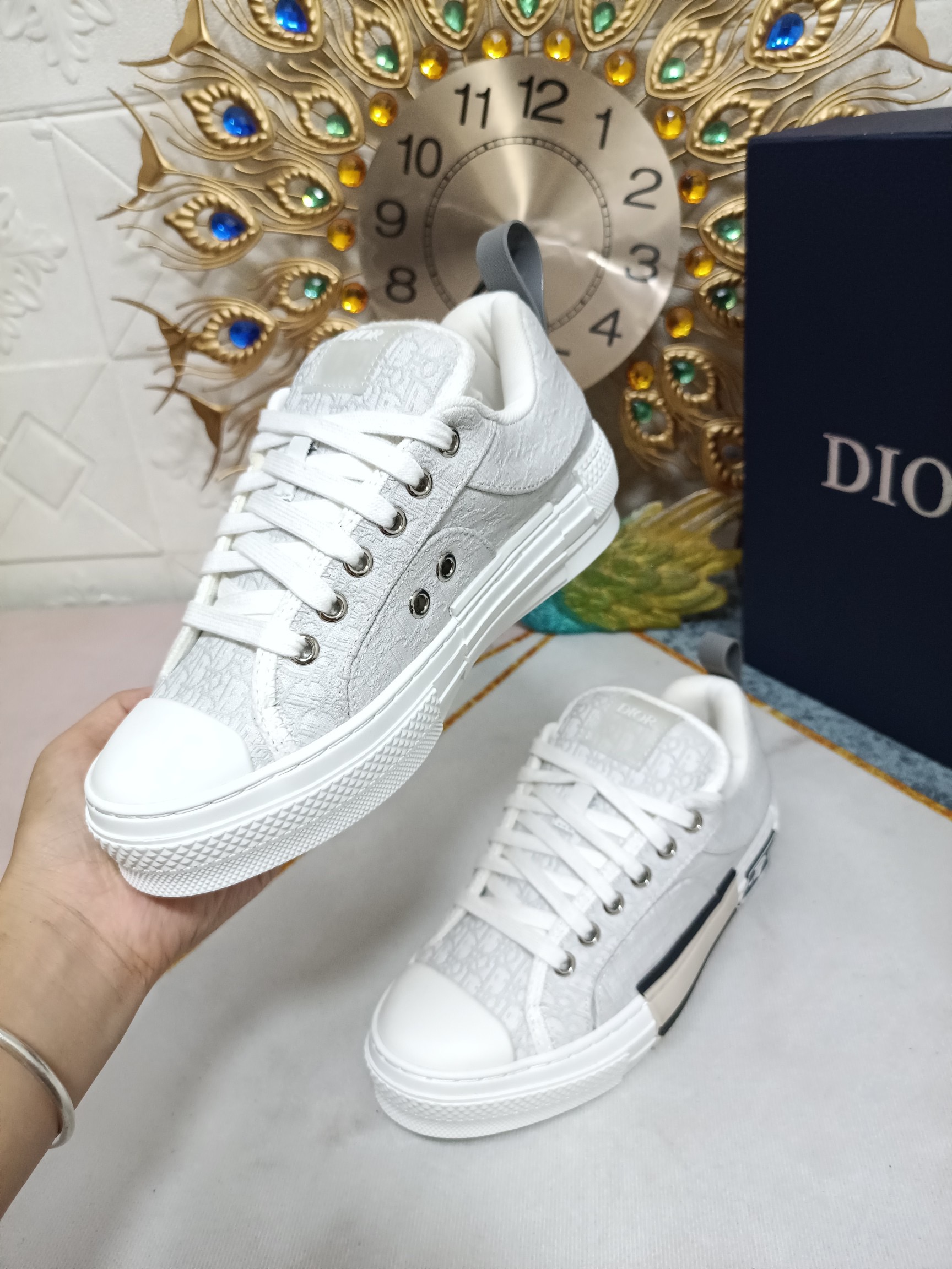 Men Women D*ior Top Sneaker