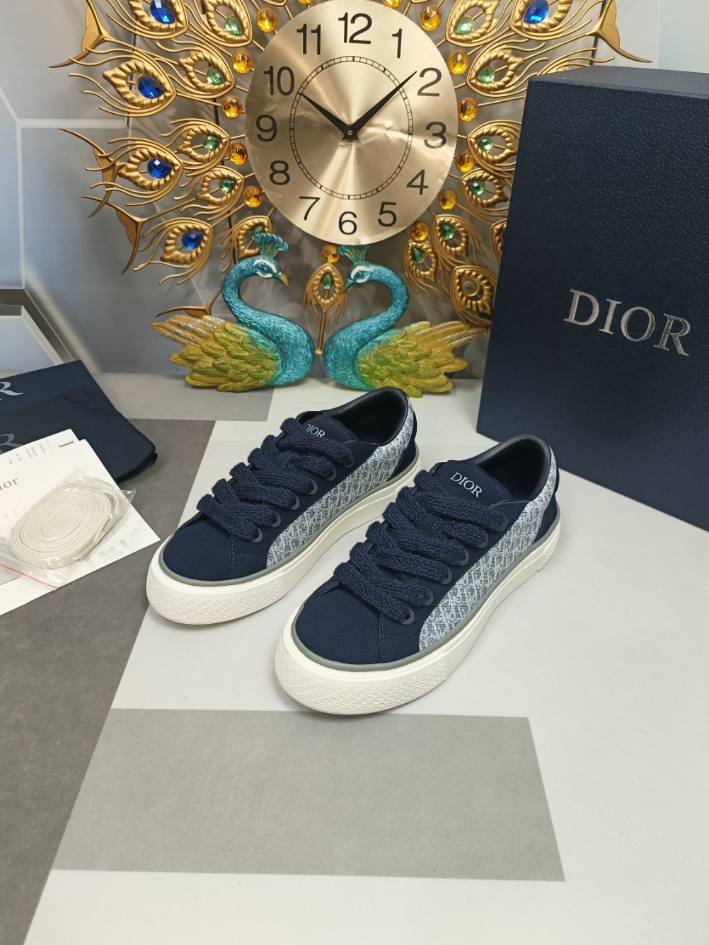 Men Women D*ior Top Sneaker