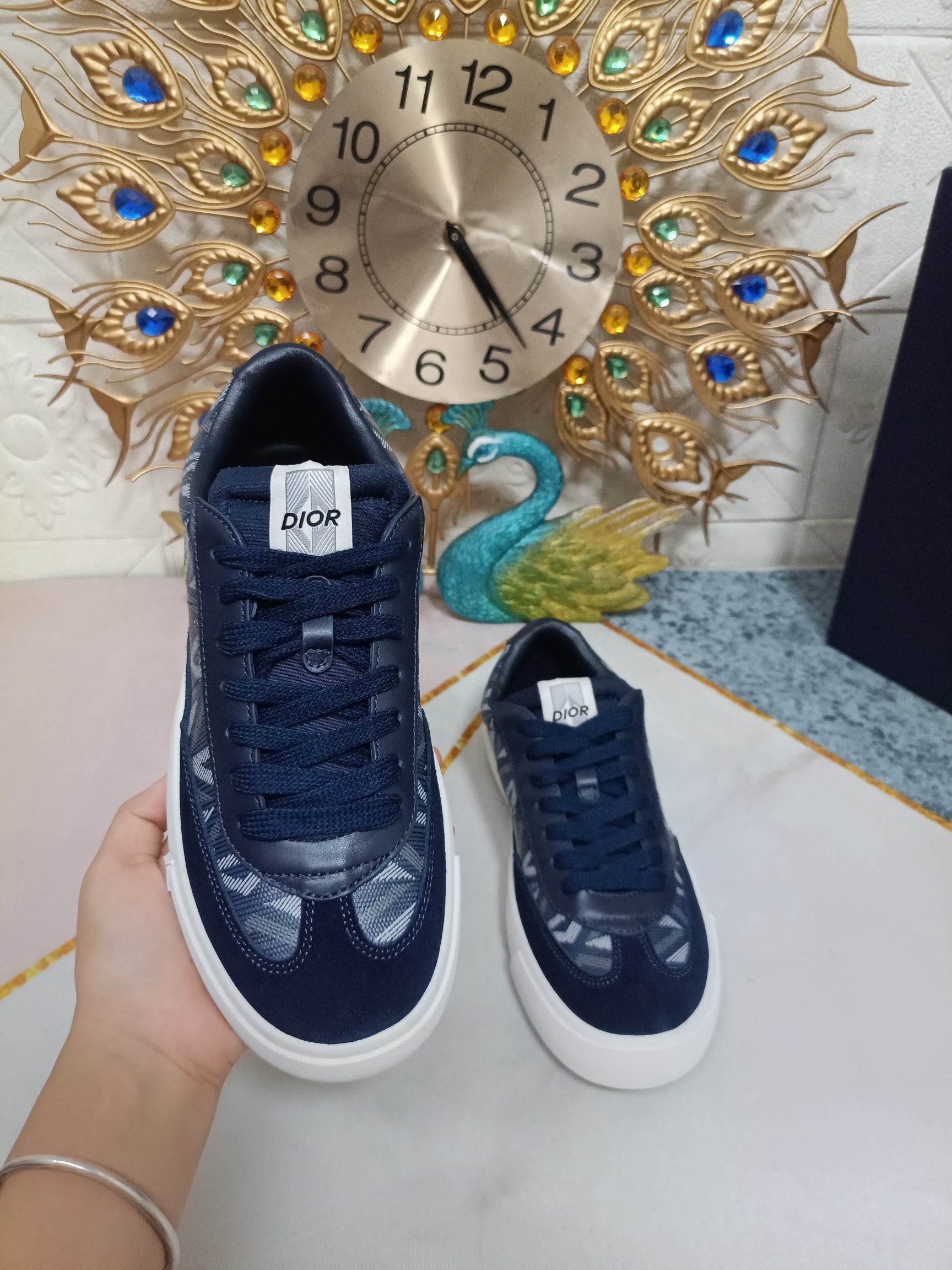 Men Women D*ior Top Sneaker