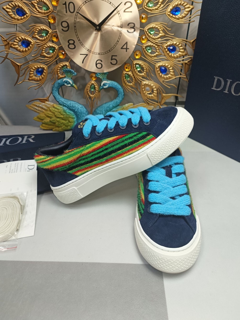 Men Women D*ior Top Sneaker