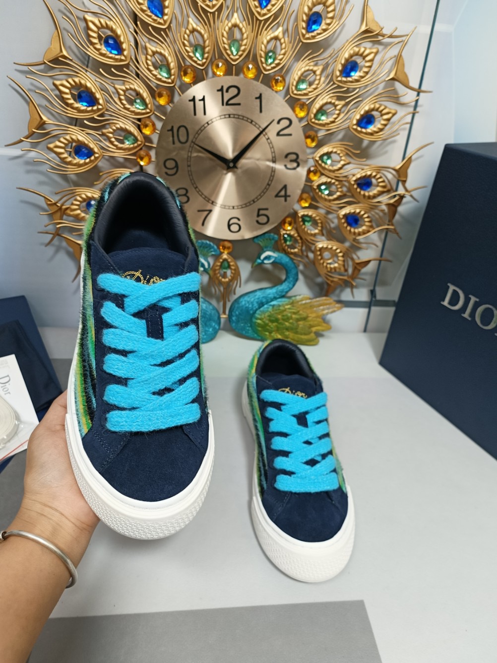 Men Women D*ior Top Sneaker