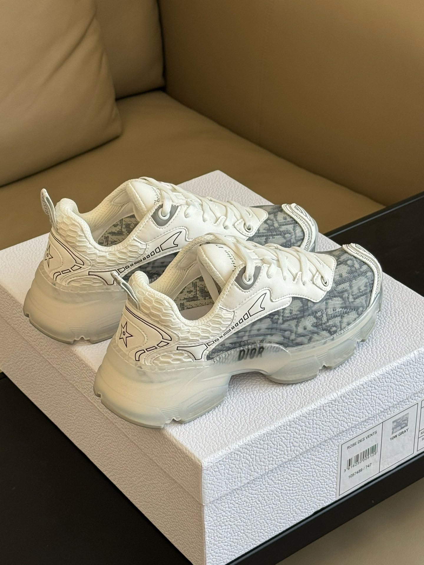 Women D*ior Top Sneaker