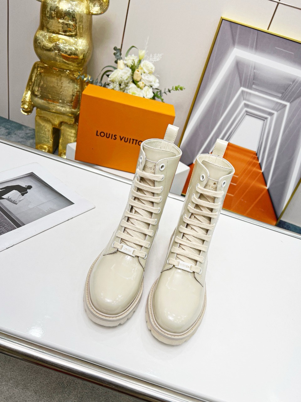 Men L*ouis V*uitton Top Sneaker