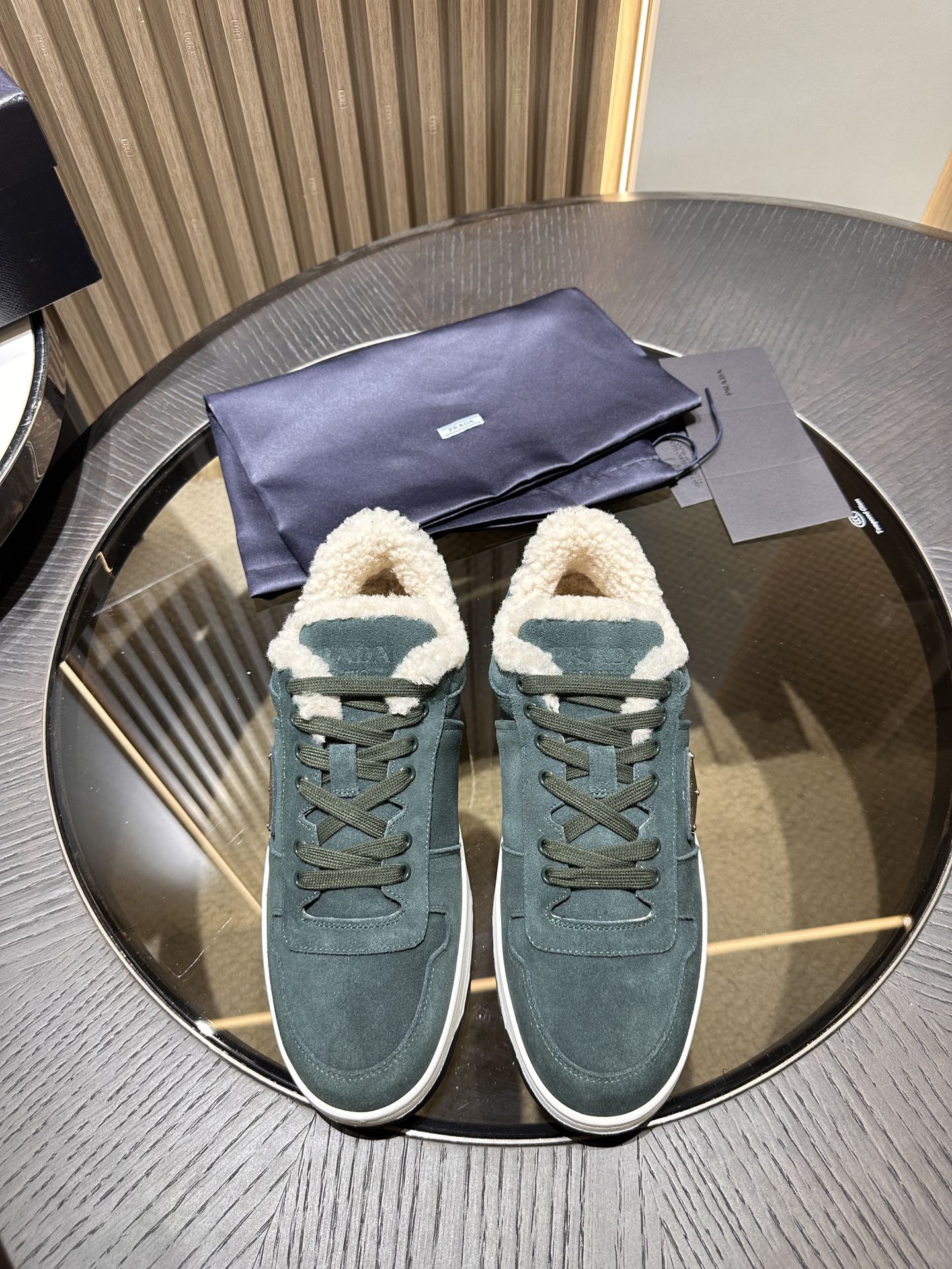 Men P*rada Top Sneaker