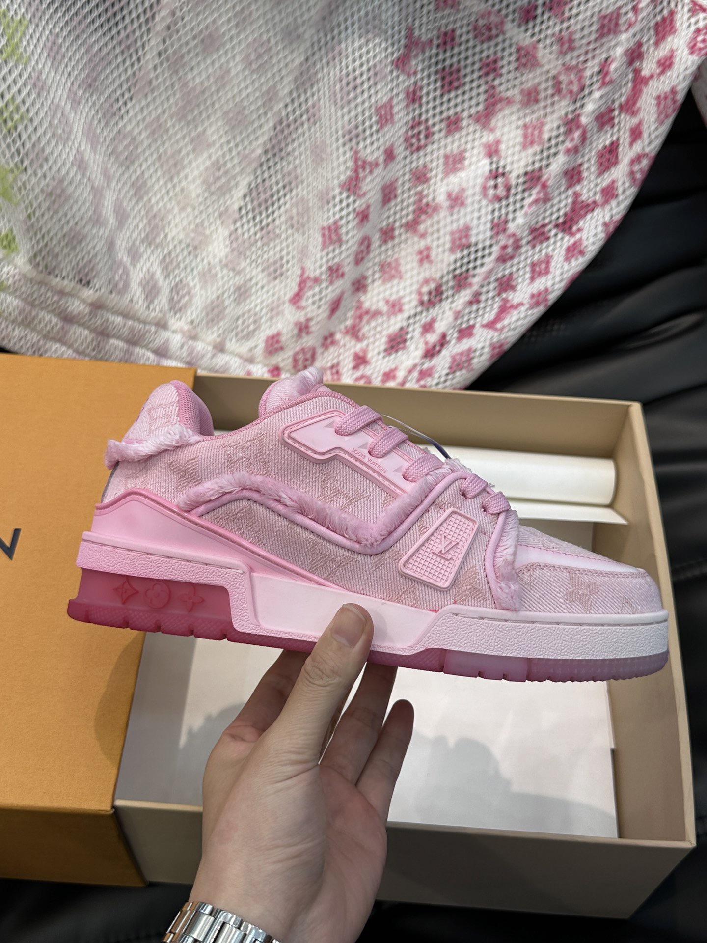 Men Women L*ouis V*uitton Top Sneaker