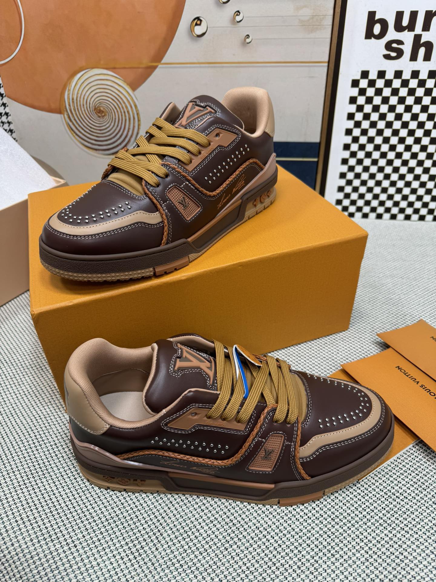 Men Women L*ouis V*uitton Top Sneaker L*V Trainer