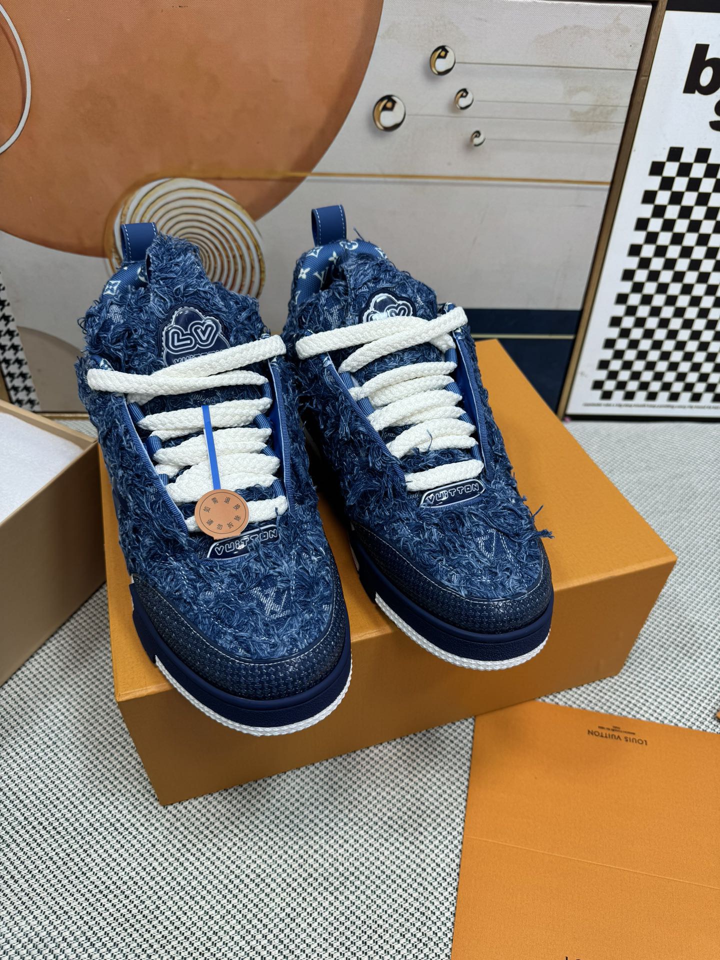 Men Women L*ouis V*uitton Top Sneaker L*V Trainer