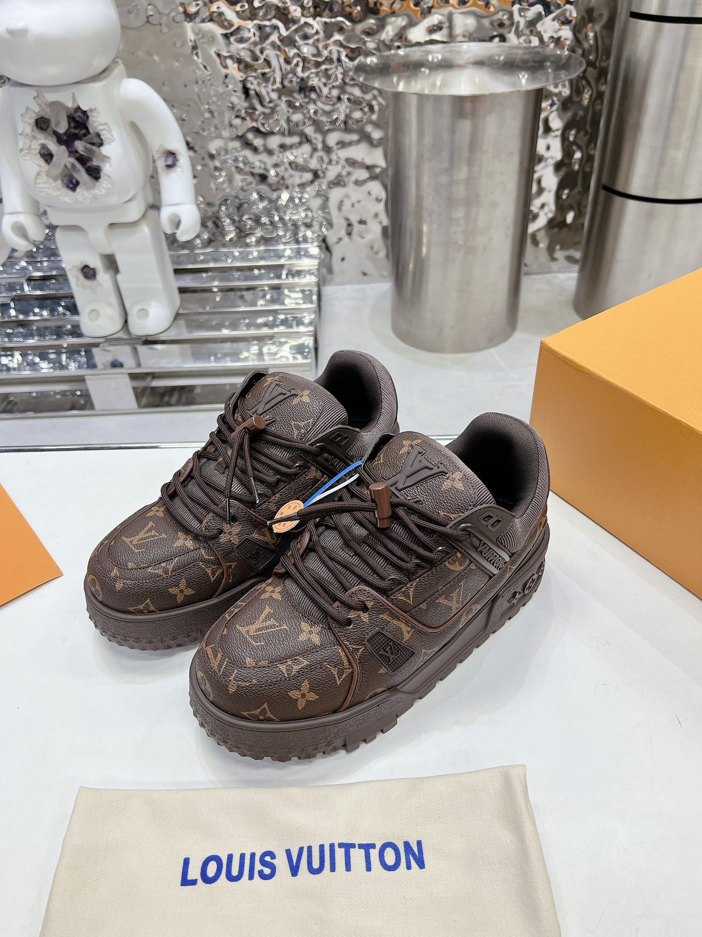 Men Women L*ouis V*uitton Top Sneaker L*V Trainer