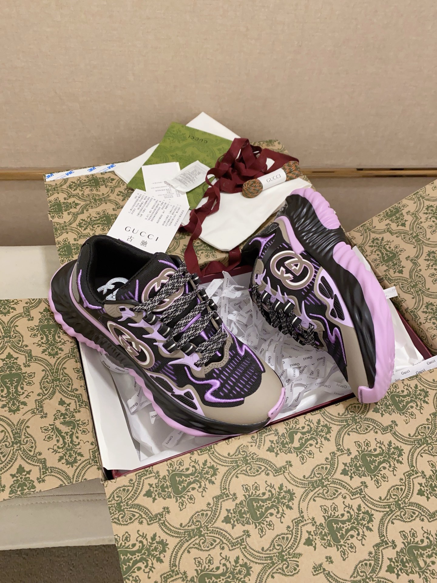 Men Women G*ucci Top Sneaker