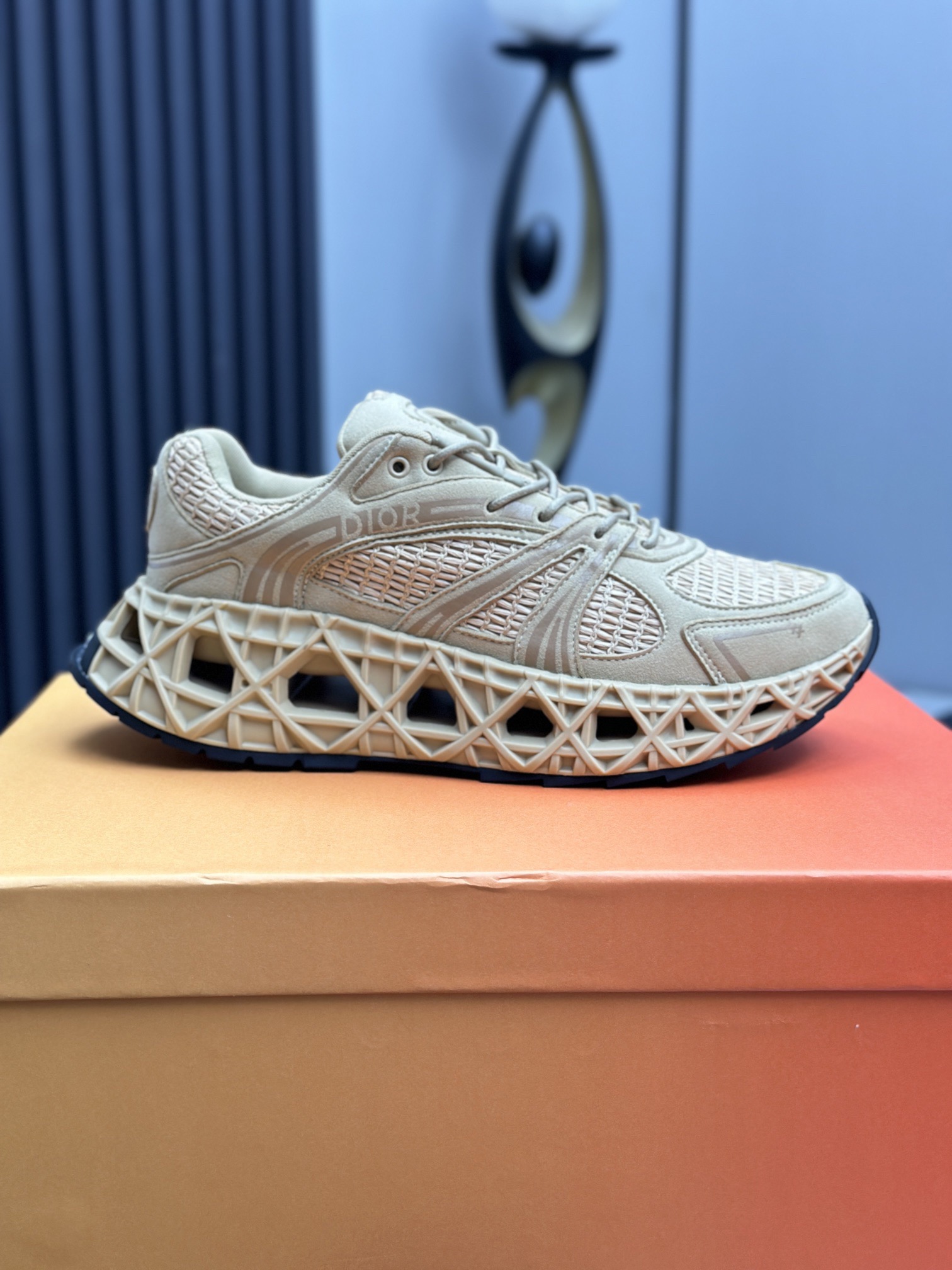 Men D*ior Top Sneaker（）