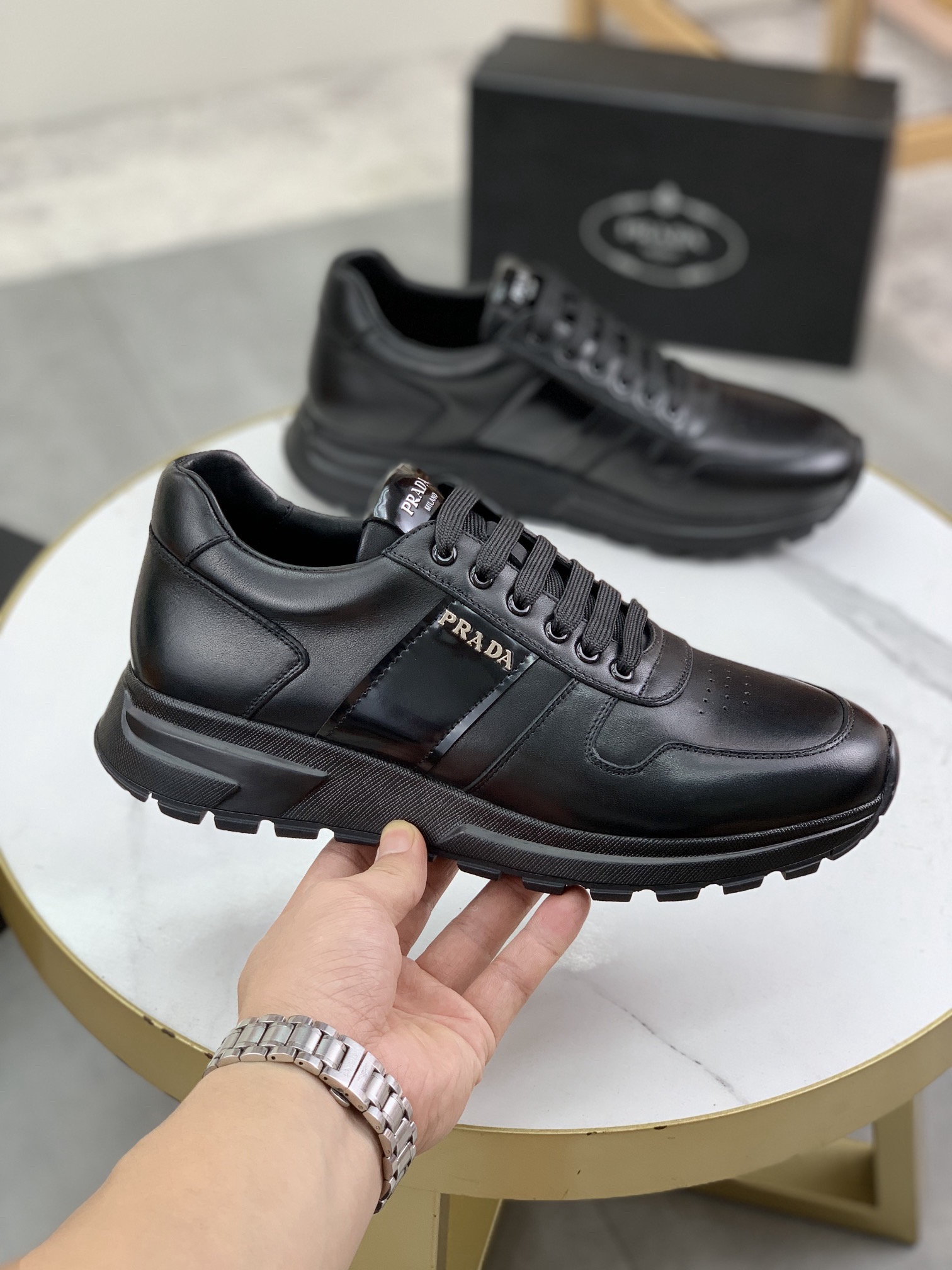 Women Men Top Quality P*rada shoes