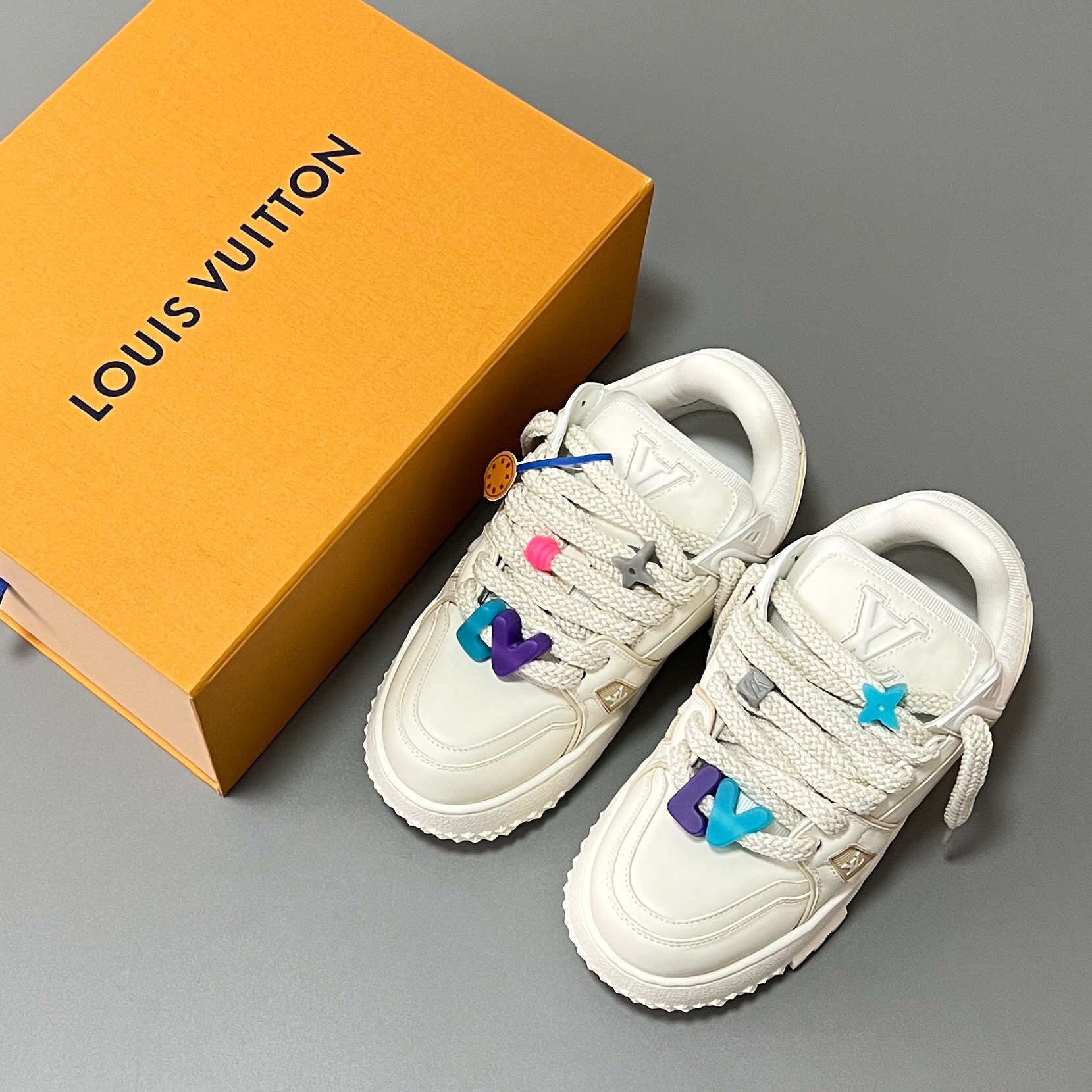 Men Women L*ouis V*uitton Top Sneaker L*V Trainer size 35-46