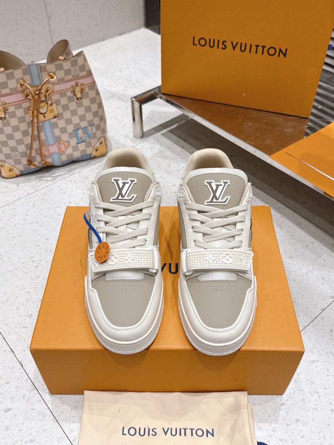 Men Women L*ouis V*uitton Top Sneaker L*V Trainer size 35-46