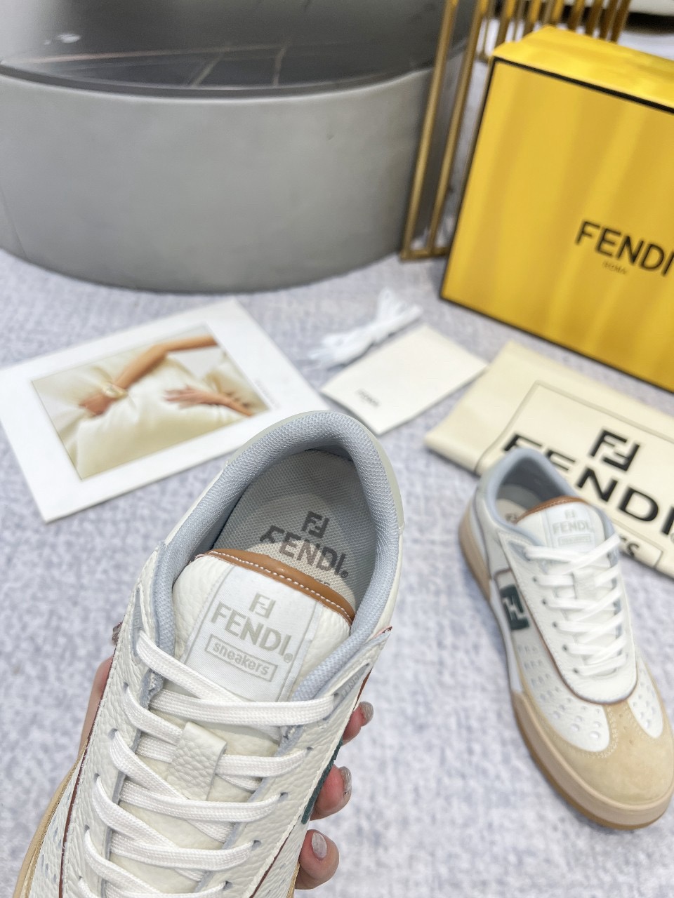 Men Women F*endi Top Sneakers size 35-46