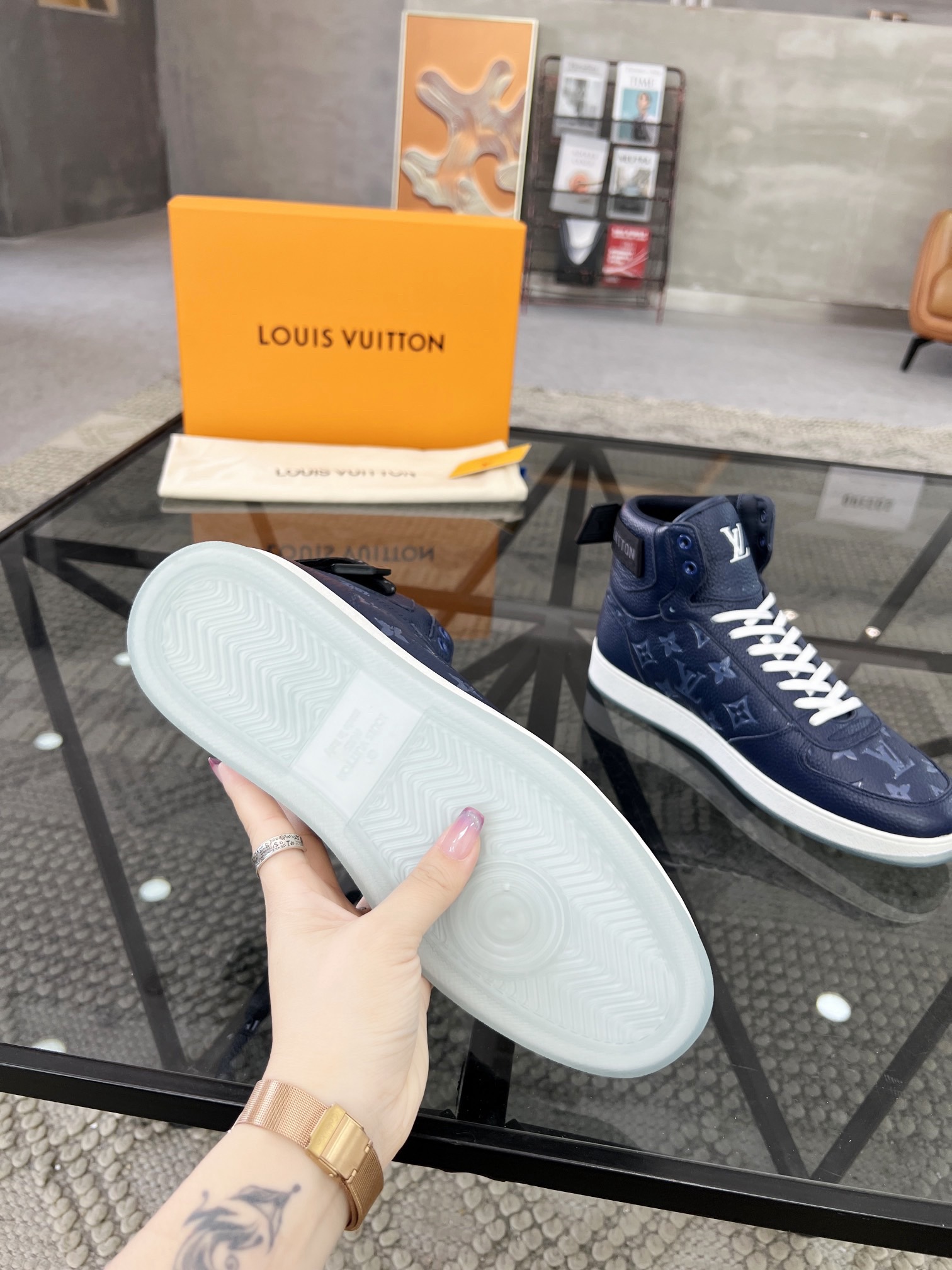 Men L*ouis V*uitton Top Sneaker L*V Shoes