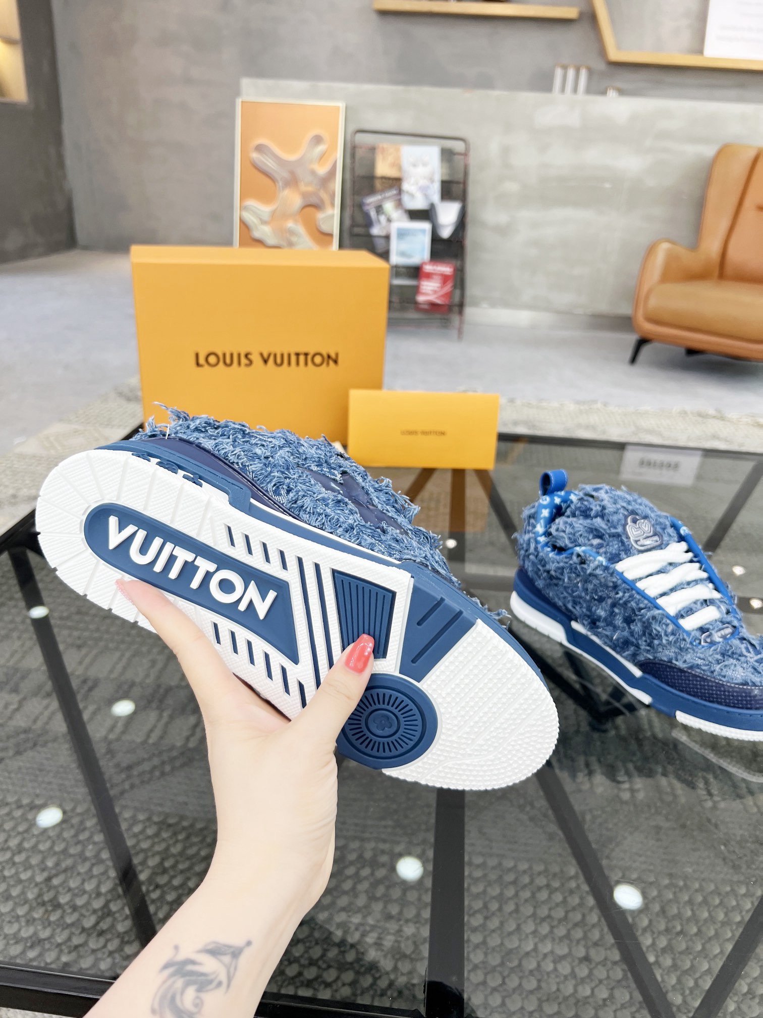 Men L*ouis V*uitton Top Sneaker L*V Shoes