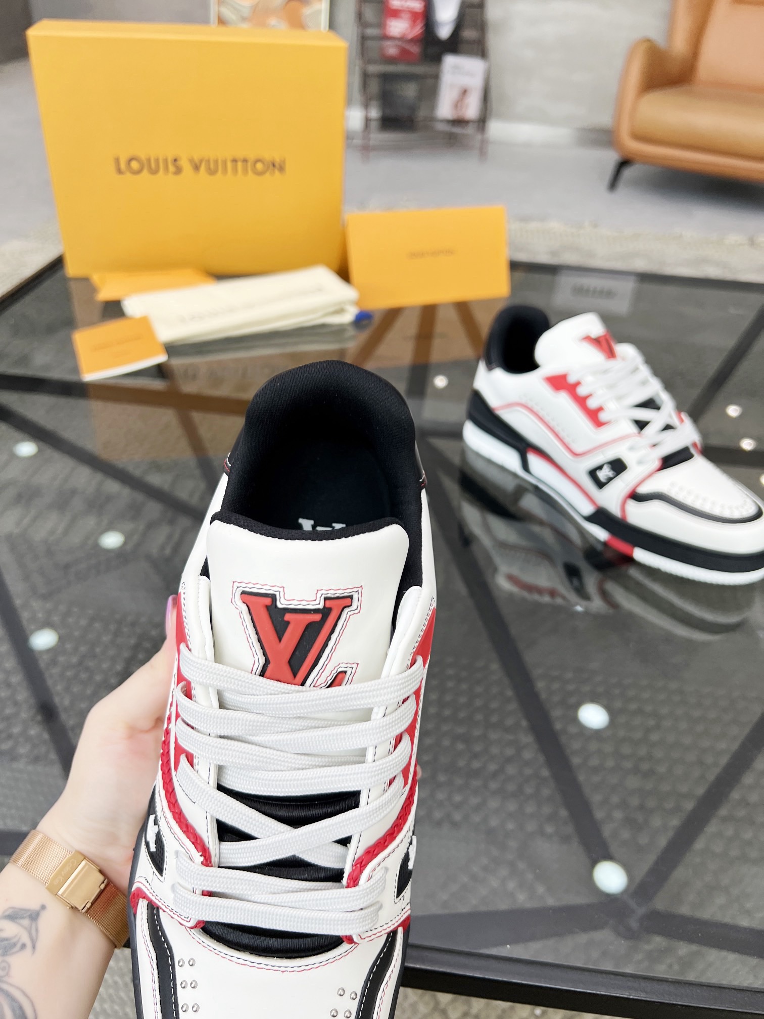 Men L*ouis V*uitton Top Sneaker L*V Shoes