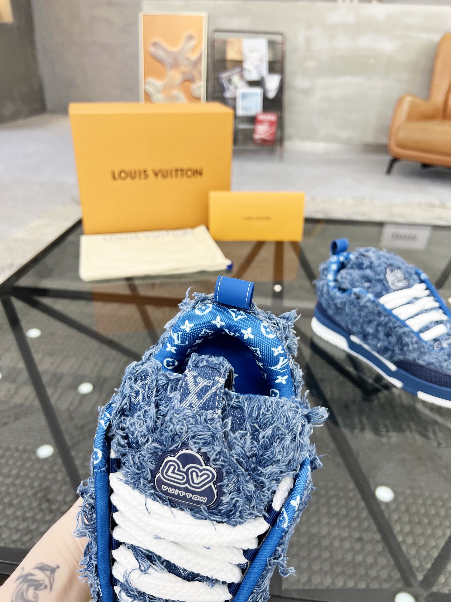 Men L*ouis V*uitton Top Sneaker L*V Shoes