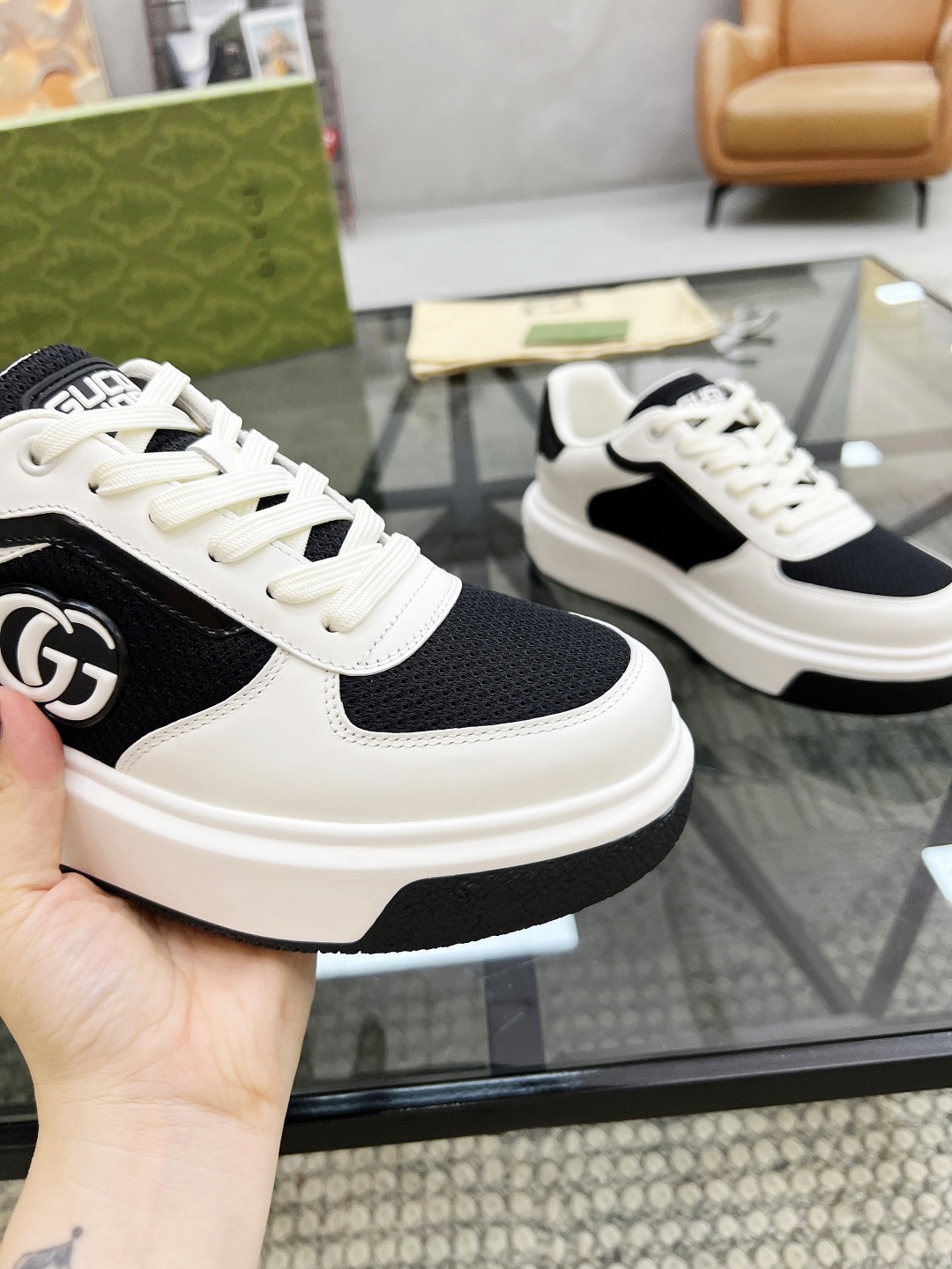 Men Women G*ucci Top quality 1:1 Sneaker size 35-46