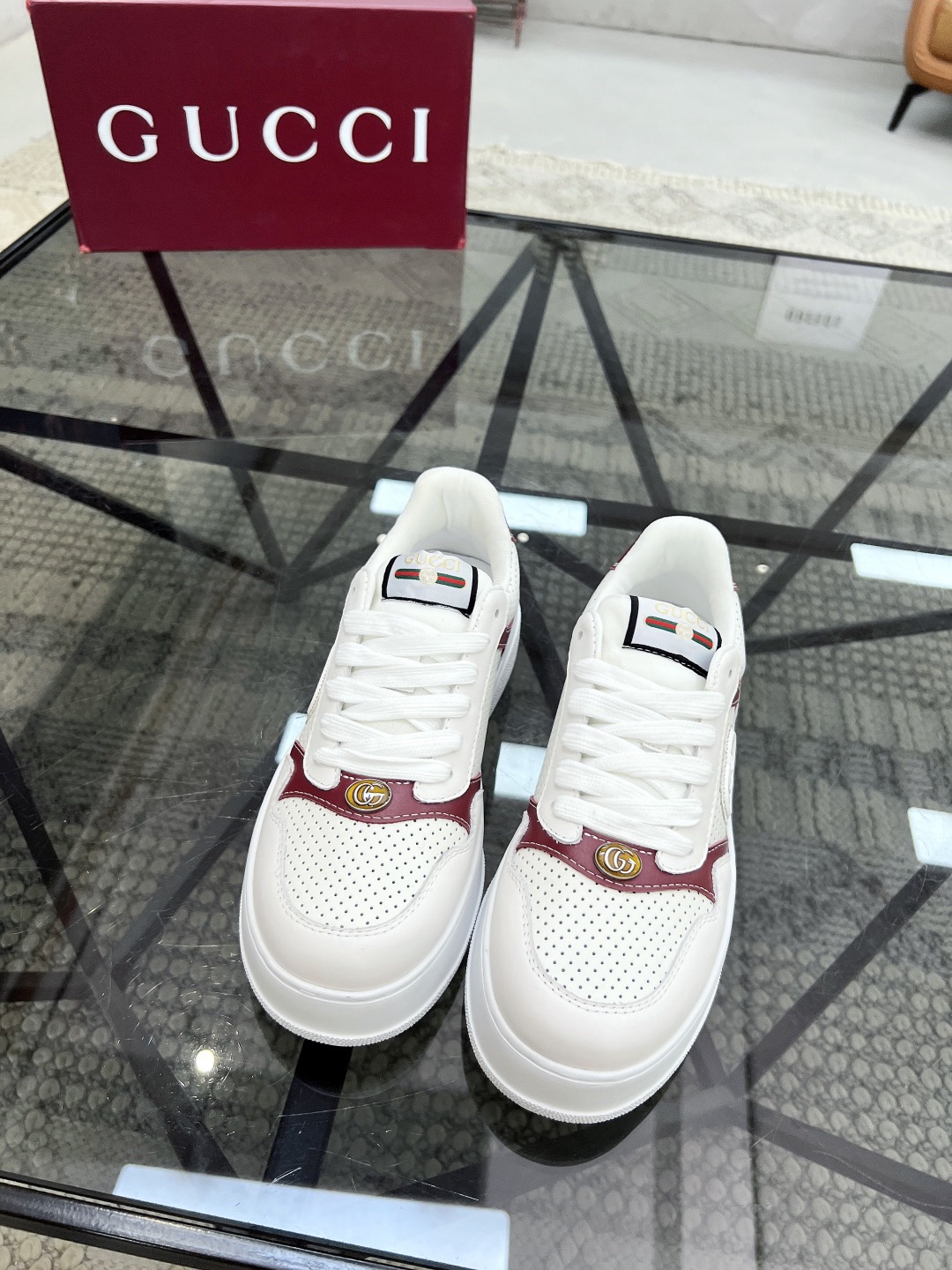 Men Women G*ucci Top quality 1:1 Sneaker size 35-46