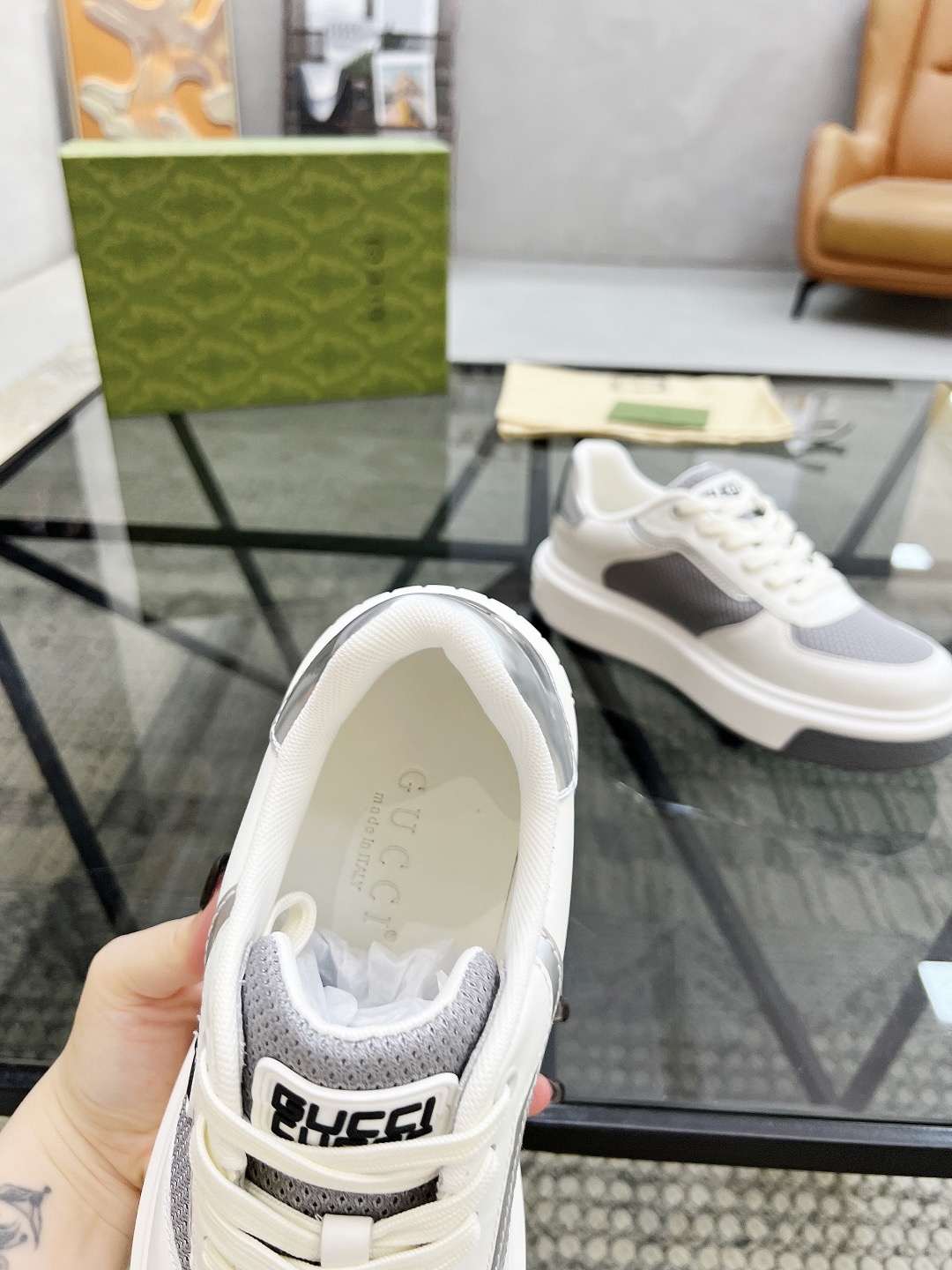 Men Women G*ucci Top quality 1:1 Sneaker size 35-46